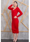 Kırmızı Triko Elbise